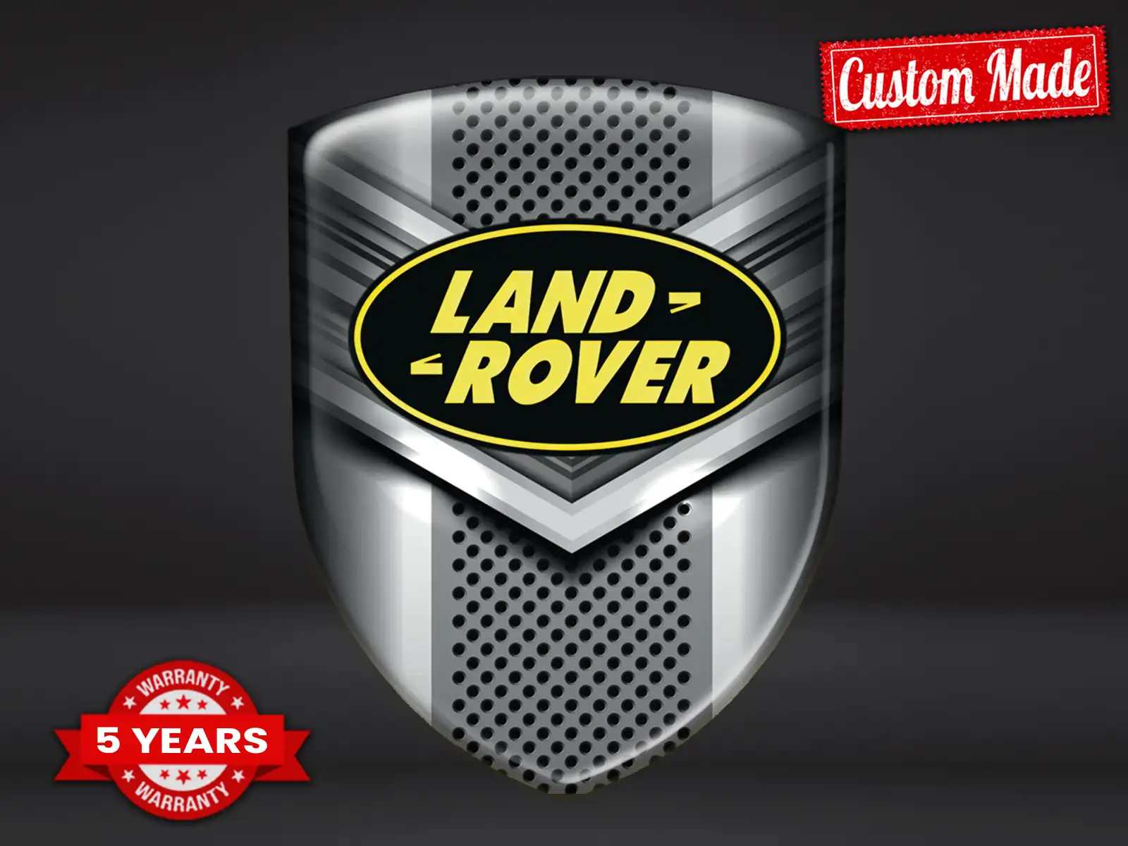 Land Rover Heckscheibenaufkleber Racing Edition Exklusiv Auto